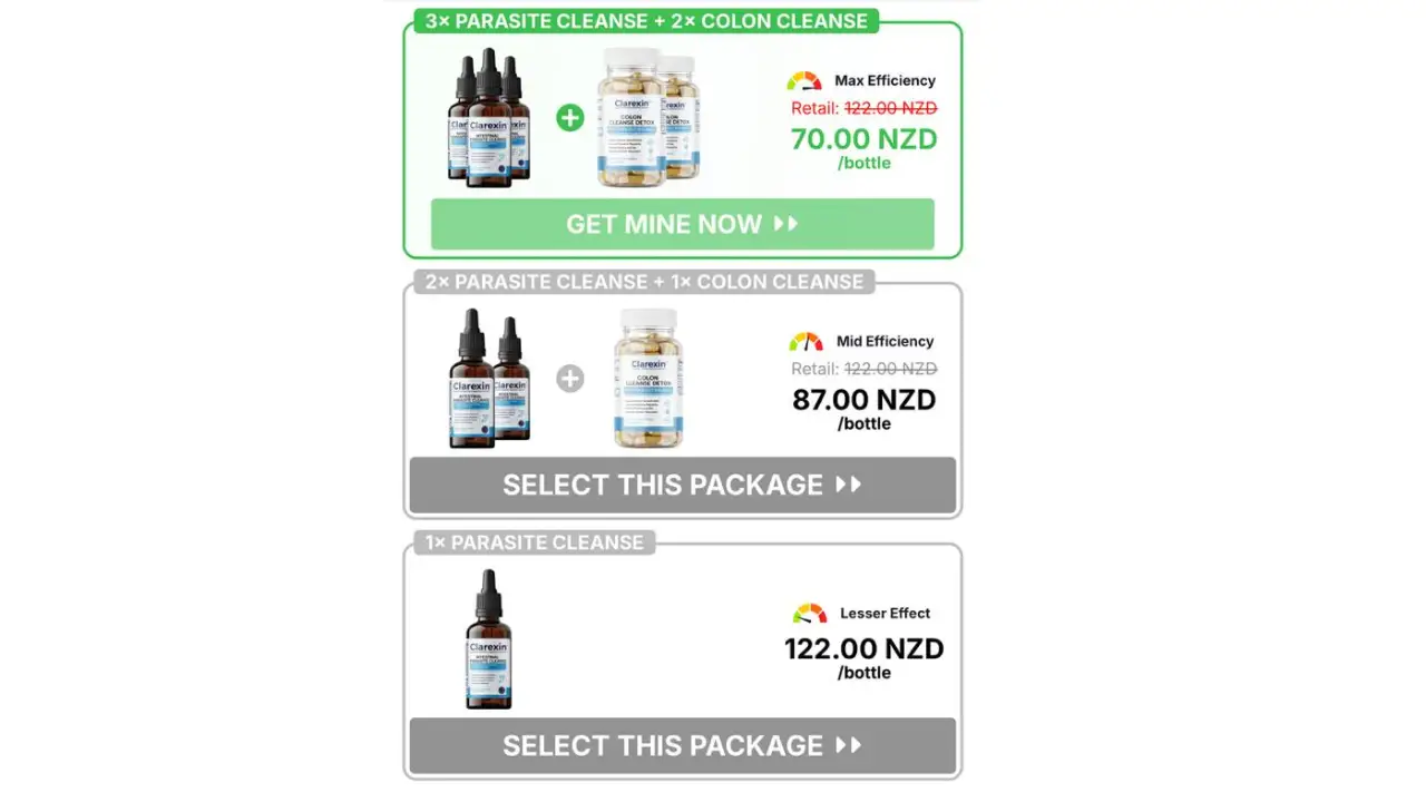 Clarexin NZ Pricing 